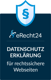 Datenschutz mit eRecht24